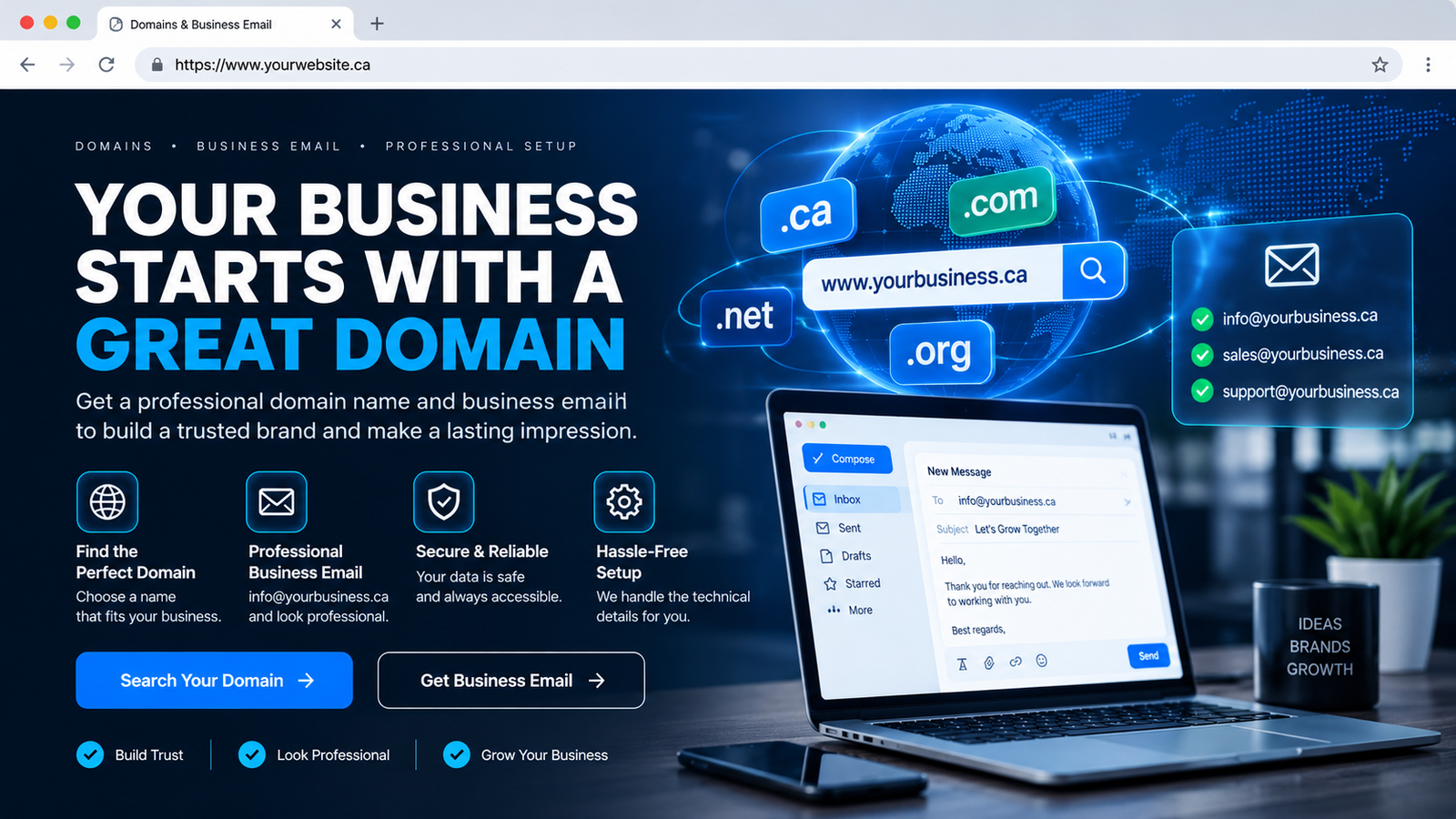 Domain & Business Email