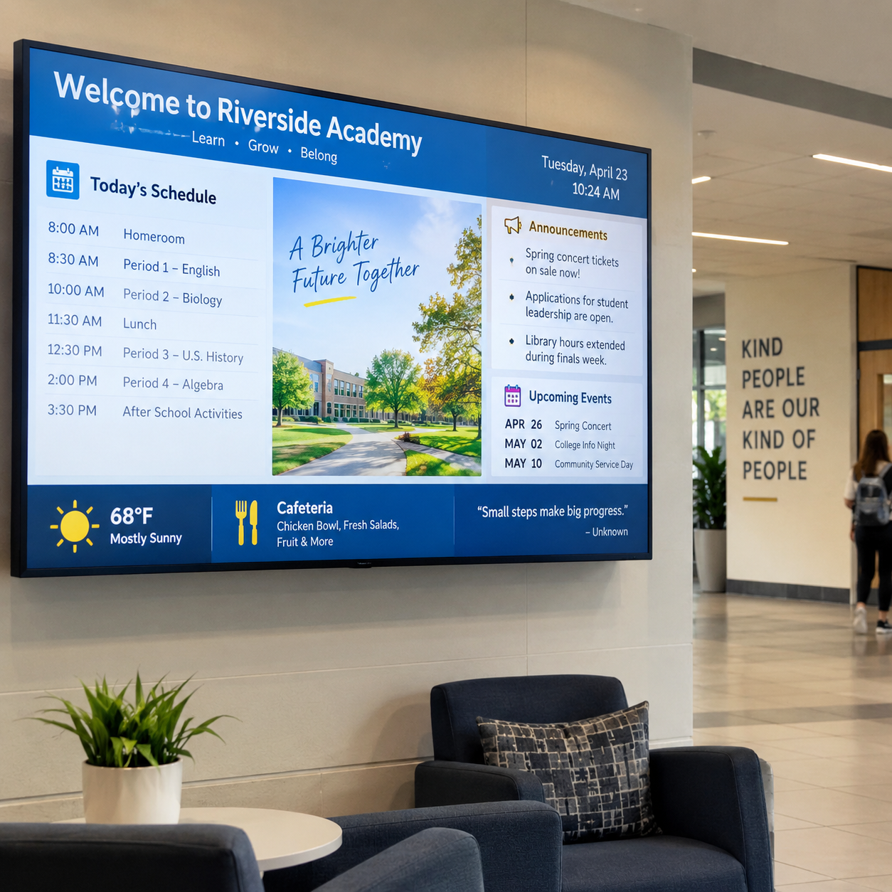 Digital Display Systems for Mosques and Businesses
