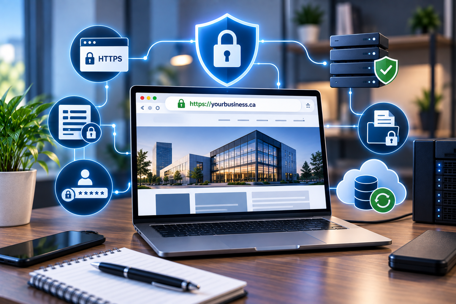 Website Security & SSL example